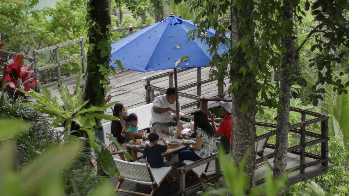 Natural Ambience Dining A Calm and Thoughtful