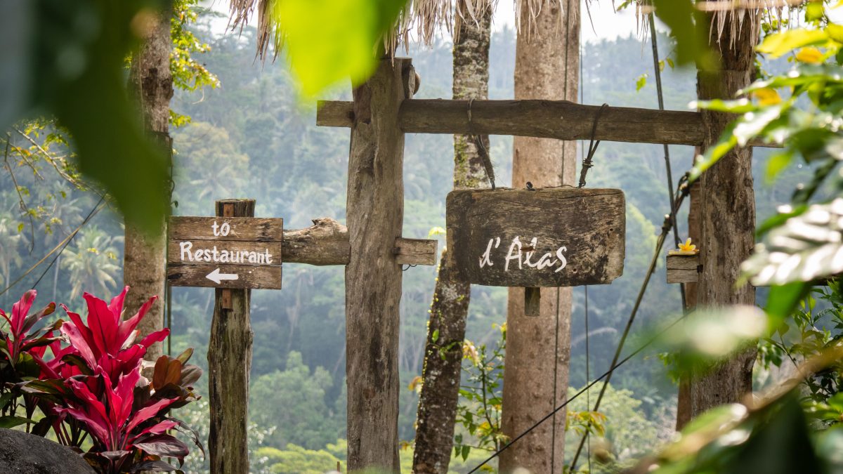 Hidangan khas Bali di Restoran Ubud D’Alas