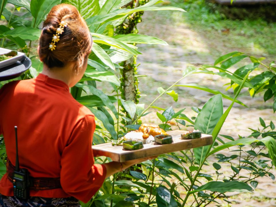 Eco-friendly restaurant Ubud