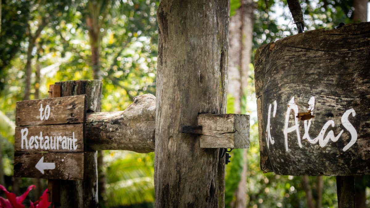 Balinese Food Experience Jungle Dining Escape Nature Dining Bali at D’Alas Restaurant forest dining view at Tegallalang nature spot D’Alas Restaurant