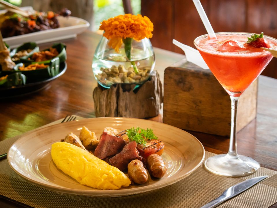 Hidden nature restaurant in Ubud