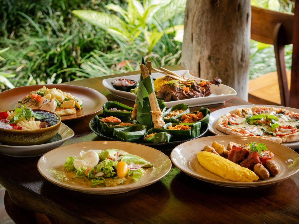 Signature dish served at an elevated casual dining spot.Experience the Best Jungle Restaurant Ubud at D'alas