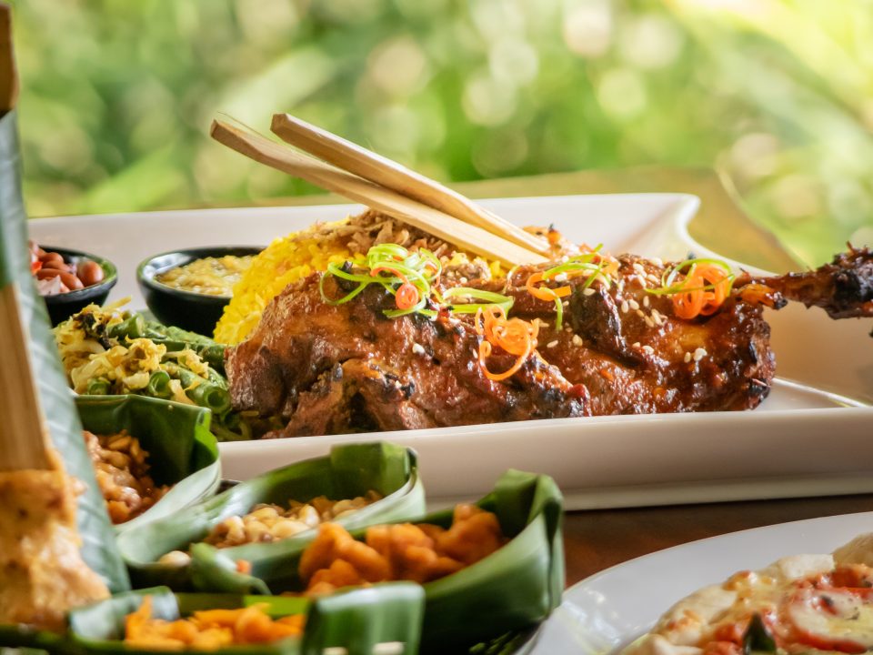 Outdoor restaurant view offering an elevated nature dining escape.